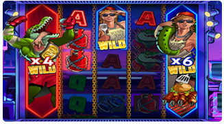 Man vs Gator Slot Ominaisuudet