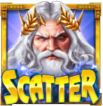 Games in Olympus Scatter-symboli